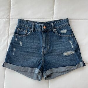 H&M Mom Denim Shorts